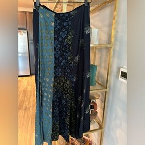 Free People Boho Maxi Skirt